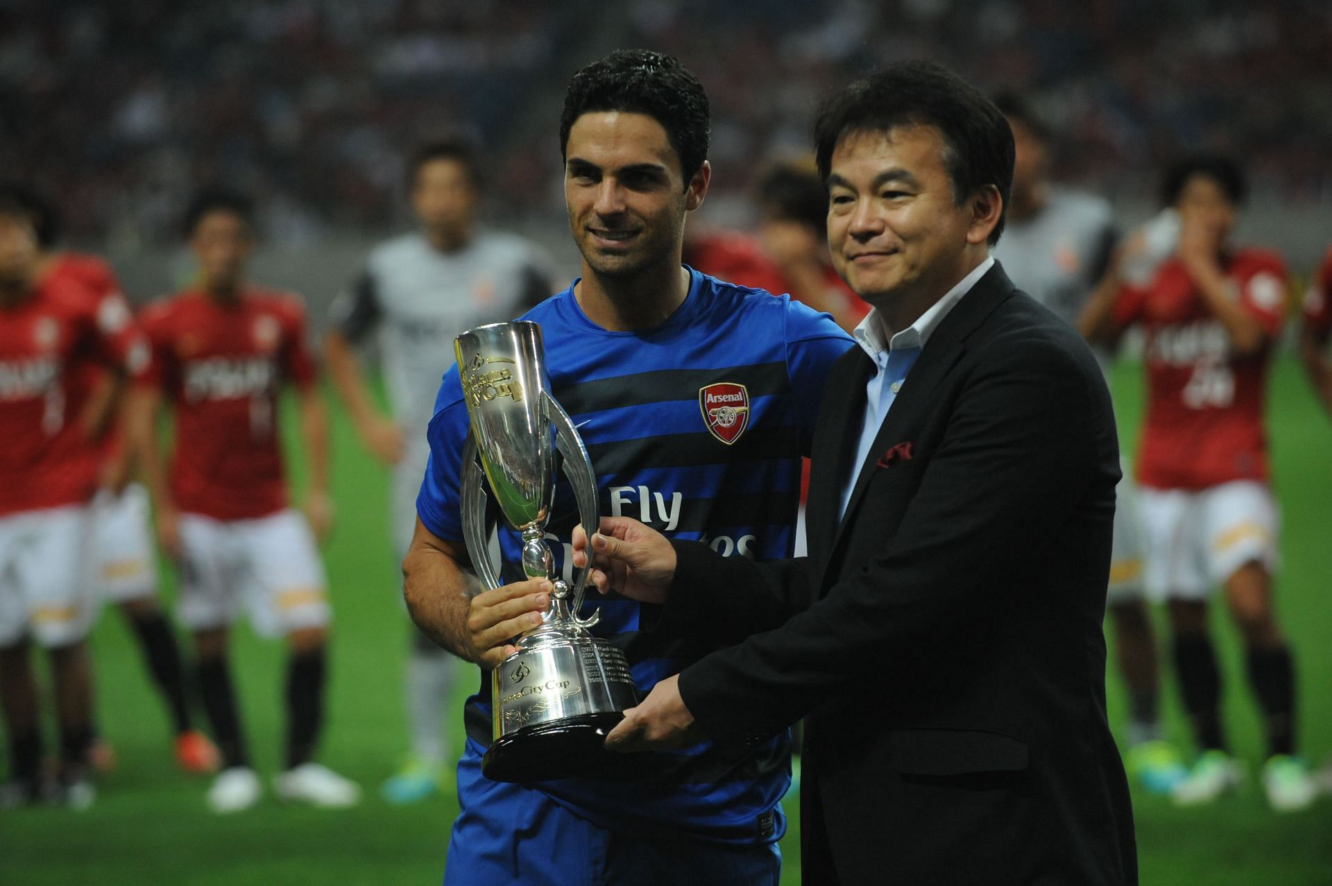 Mikel Arteta in Urawa Red Diamonds v Arsenal